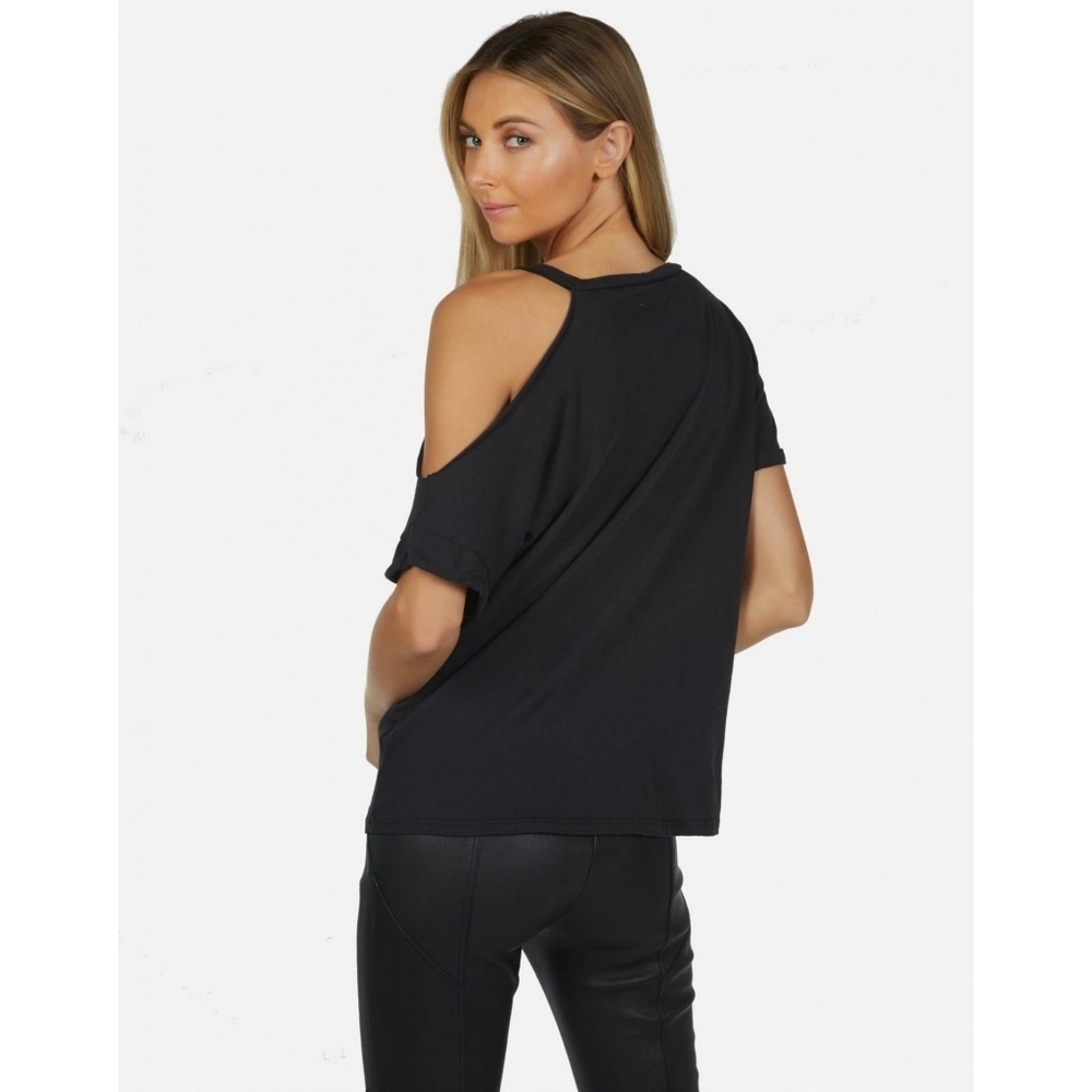 LAUREN MOSHI // ltd ed amara journey departure symmetric shoulder cut out tee - Picture 9 of 15